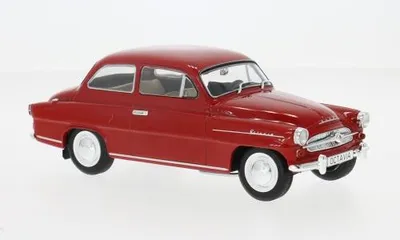 Produktbild von WhiteBox WB124265 - 1/24 / Skoda Octavia Super, rot, 1959 - Neu