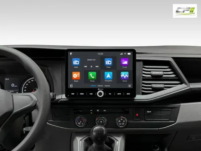Image de Autoradio Android Dynavin D9-V10W2 pour VW T6.1 et Golf Sportsvan, écran de 10,1 pouces