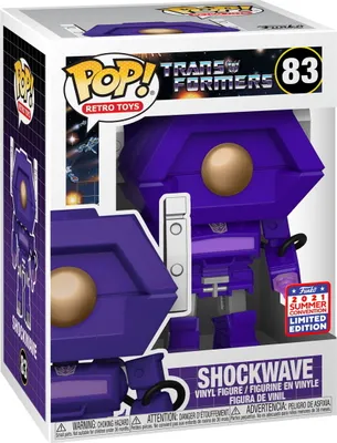Produktbild von Transformers - Shockwave 83 2021 Summer Convention Limited Edition - Funko Pop! - Vinyl Figur