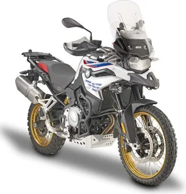 Zdjęcie produktu dla Szyba przednia Givi Airflow AF5127G przezroczysta, 470 mm x 490 mm z ABE - do BMW F850GS (18>23) i F750GS (18>23)