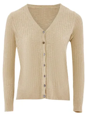 Image de Cardigan LYNNEA pour femme - Vert, XS/S