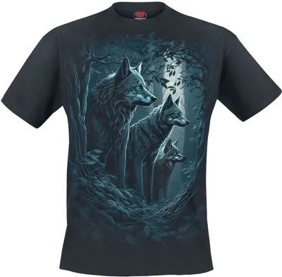Produktbild von Spiral T-Shirt Herren Forest Guardians schwarz M