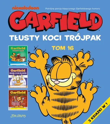 Imagen del producto de Garfield T.16 Tłusty koci trójpak