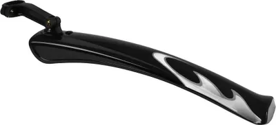 Produktbild von Steckschutzblech Hinterrad MTB Trekkingrad verstellbar Schwarz Kunststoff