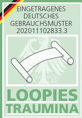 Produktbild von Traumina Cube Faser solo medium Einziehdecke mit Loop Band Wärmeklasse 2+ Größe 155x220 cm