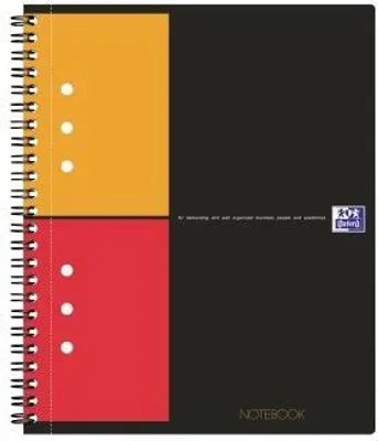 Produktbild von Oxford 100101849, Mehrfarbig, A5, 80 Blätter, Kariertes Papier, Universal