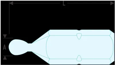 Produktbild von Facom Bit Serie 1 - Sechskant 3 mm