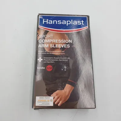 Obrázek produktu pro Hansaplast 48724 Hansaplast SPORT COMPRESSION 48724, Gr. S/M schwarz, 1 Paar