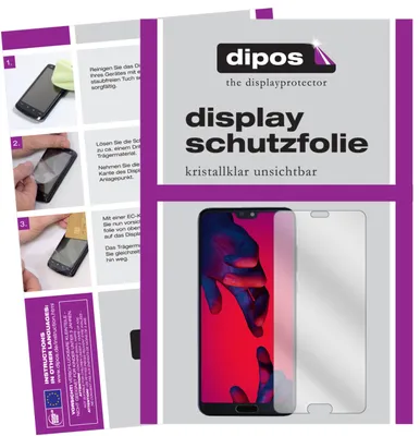 Produktbild von 2+2x Schutzfolie für Huawei P20 klar Displayschutzfolie Folie Display Schutz