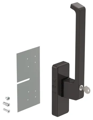 Produktbild von GU 966 Drehgriff Dirigent abschließbar K-13971-02-L-5 links UC5 braun 34225