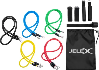 Produktbild von Einheitsgröße JLX-113|JELEX Fitness Widerstandsbänder Set 11-tlg.
