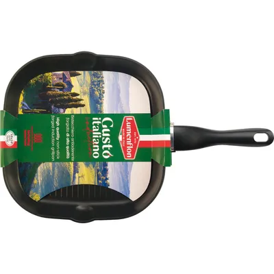 Productafbeelding van Gusto Italiono grillpan, hoogte: 40 mm, lengte: 280 mm, breedte: 280 mm