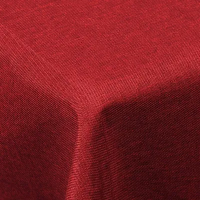 Obrázok produktu pre Obdĺžniková, umývateľná obrus. Farba: červená. Rozmer: 130 x 220 cm