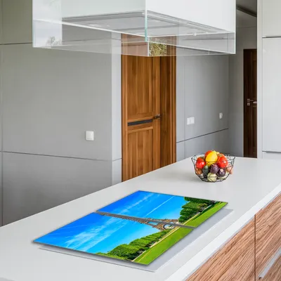 Obrázek produktu pro Ochranná skleněná deska pro sporák 2x40x52 Paříž