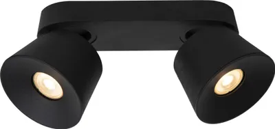 Produktbild von Spot Metall GU10 verstellbar Schwarz 2-flammig länglich Modern