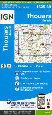 Obrázek produktu pro Thouars.Airvault 1:25 000