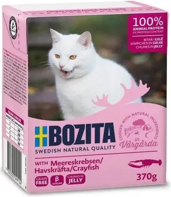 Produktbild von Bozita HÄPPCHEN IN SOSSE MIT GARNELEN 370 g