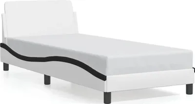 Produktbild von VidaXL 373124, Schwarz, Weiß, 95 cm, 2,18 m, 74,5 cm, 900 x 2000 mm, 1 Stück(e)