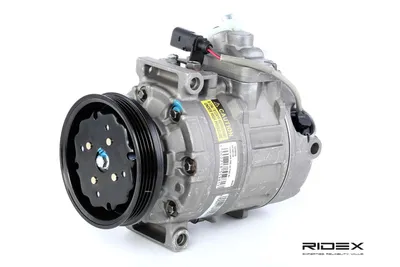 Produktbild von RIDEX 447K0103 7SUE16 Klimaanlage Klimakompressor PAG 46 R134a für AUDI A4 Avant (8E5, B6) A6 Avant (4B5, C5) A4 Limousine (8E2, B6) A6 Limousine A8