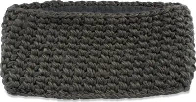 Produktbild von styleBREAKER Damen breites Grob gehäkeltes Stirnband einfarbig, Thermo Fleece Futter, Tube Schal, Winter Headband 04026050