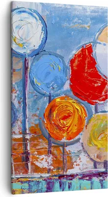 Produktbild von Bild auf Leinwand - Leinwandbild - Abstraktion modern - 45x80cm - Wand Bild - Wanddeko - Wandbilder - Leinwanddruck - Bilder - Kunstdruck - Wanddekoration - Leinwand bilder - Wandkunst - PA45x80-4013