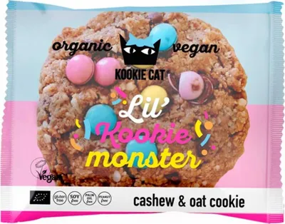 Produktbild von cashew & oat cookies Mini - Lil' Kookie monster 50g