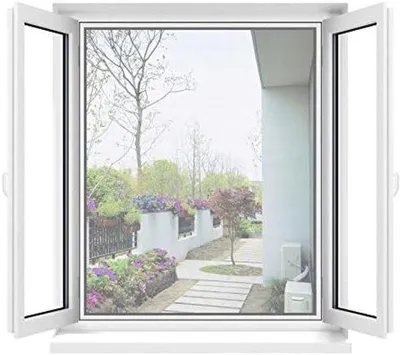 Produktbild von Famanu Insektenschutznetz für Fenster - Waschbar und verstellbar