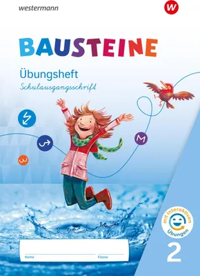 Produktbild von BAUSTEINE Sprachbuch und Spracharbeitshefte. Übungsheft 2 Schulausgangsschrift mit interaktiven Übungen