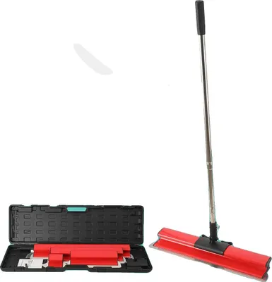 Produktbild von Trockenbau Glättkelle Set, verstellbarer Griff, langlebige Klingen, vielseitige Anwendung