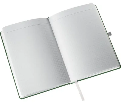Produktbild von Leitz 44861053, Einfarbig, Grün, A5, 80 Blätter, 100 g/m², Kariertes Papier
