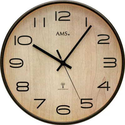 Produktbild von AMS - 01-5502 - Funkuhr - Wanduhr