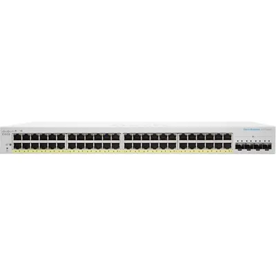 Produktbild von Cisco CBS220-48T-4G, Managed, L2, Gigabit Ethernet (10/100/1000), Rack-Einbau, 1U