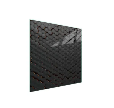 Produktbild von Glasschutzplatte Für Herd 50X52 Schwarz
