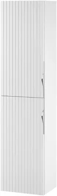 Produktbild von VBChome Hochschrank 40x30x160 cm Weiß Badmöbel Hängeschrank Badschrank Hängeschrank Türen Badezimmerschrank Badregal