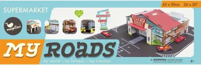 Produktbild von Magellan Spielzeug Supermarkt Holzspielset nachhaltig MyRoads