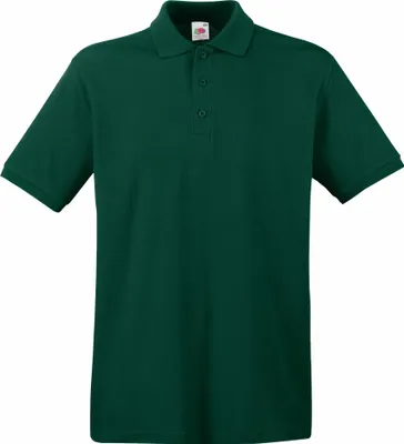 Produktbild von Piqué Polo | Fruit of the Loom (FOL63218), Farbe:forest green, Größe:M