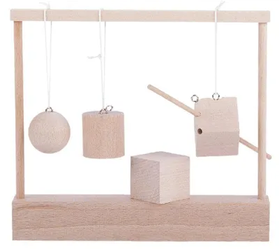 Produktbild von Holzspielzeug Fröbelgaben-Sortiement LxBxH 280x280x71mm NEU
