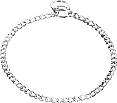 Produktbild von Sprenger Halskette, flach geschliffene Glieder - Stahl verchromt, 2,0 mm, 65 cm