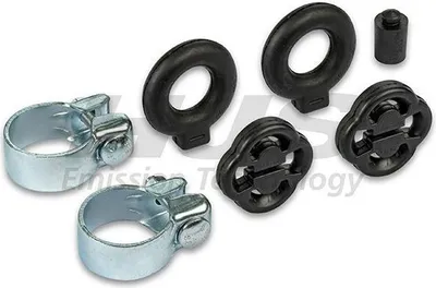 Produktbild von HJS 82 11 4510 Montagesatz Auspuffanlage Abgasanlage für VW GOLF II (19E, 1G1) Jetta II (19E, 1G2, 165)