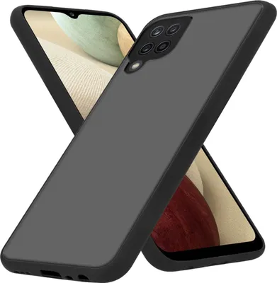 Produktbild von Cadorabo Hülle für Samsung Galaxy A23 4G / 5G in Matt Schwarz Hybrid Schutzhülle mit TPU Silikon Innenseite und matter Kunststoff Rückseite Case Cover Etui Handy Hülle