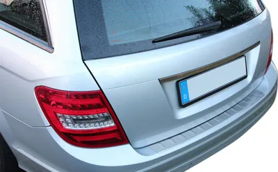 Produktbild von LADEKANTENSCHUTZ Edelstahl MATT für Mercedes C-Klasse T-Modell S204 2007-2015