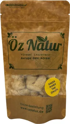 Zdjęcie produktu dla Öz Nature | Imbir suszony w całości 80g