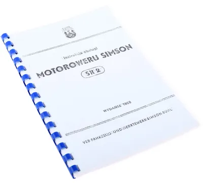 Obrázok produktu pre Instrukcja Obsługi Simson Sr2 Pl