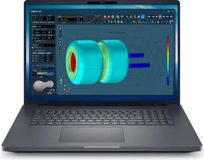Produktbild von DELL Pro Max 18 Plus MB18250, Intel Core Ultra 7, 45,7 cm (18"), 2560 x 1600 Pixel, 32 GB, 1 TB, Windows 11 Pro