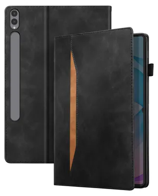 Immagine prodotto di Avizar, custodia portafoglio per Galaxy Tab S10 Ultra / S11 Ultra / S12 Ultra, colore nero