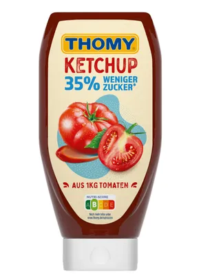 Produktbild von Thomy Ketchup Wenig Zucker tomatig fruchtig klassisch fein mild 540 g