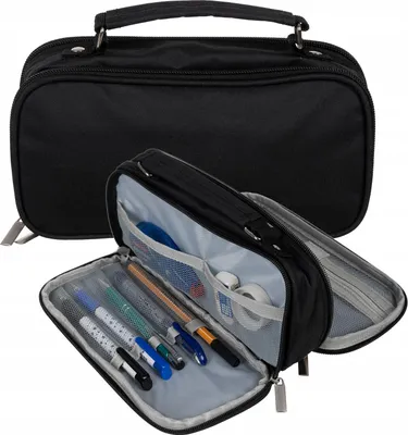 Image de Trousse double extensible - noir Maaleo 24516