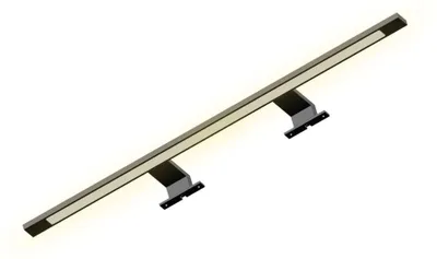 Produktbild von kalb | LED Badleuchte schwarz 740mm Spiegellampe Spiegelleuchte Aufbauleuchte warmweiß
