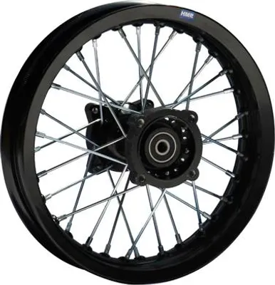 Immagine prodotto di Cerchio in alluminio posteriore anodizzato 1,85x12 tipo 2 15 mm Pit Bike Dirt Bike Cross - HMParts