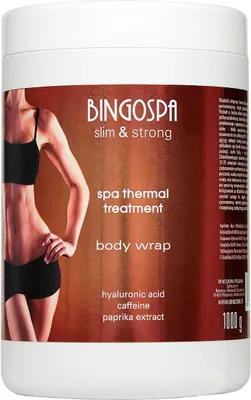 Immagine prodotto di BingoSpa Trattamento termale con acido ialuronico, caffeina e aroma di paprika Slim&Strong, 1000g